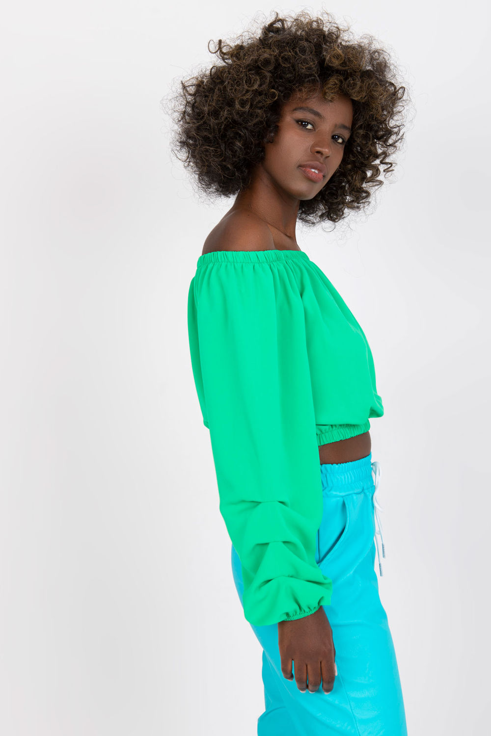Blouse femme Italy Moda Chemisier Chemisier — vert