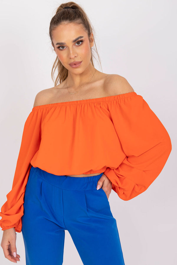 Blouse femme Italy Moda Chemisier Chemisier — orange