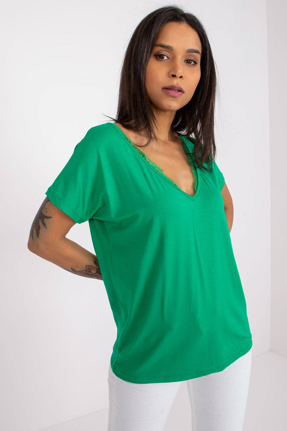 Blouse femme BFG T Shirt T — vert