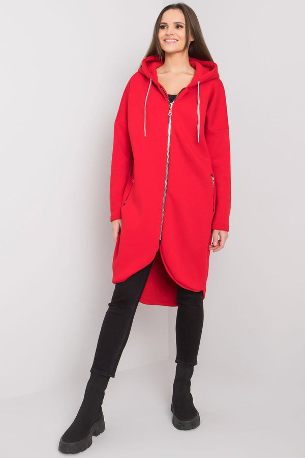 T-shirt femme Relevance Sweatshirt Sweatshirt — rouge