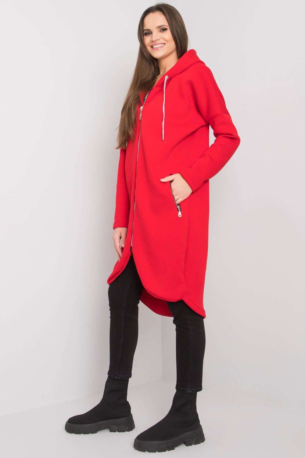 T-shirt femme Relevance Sweatshirt Sweatshirt — rouge