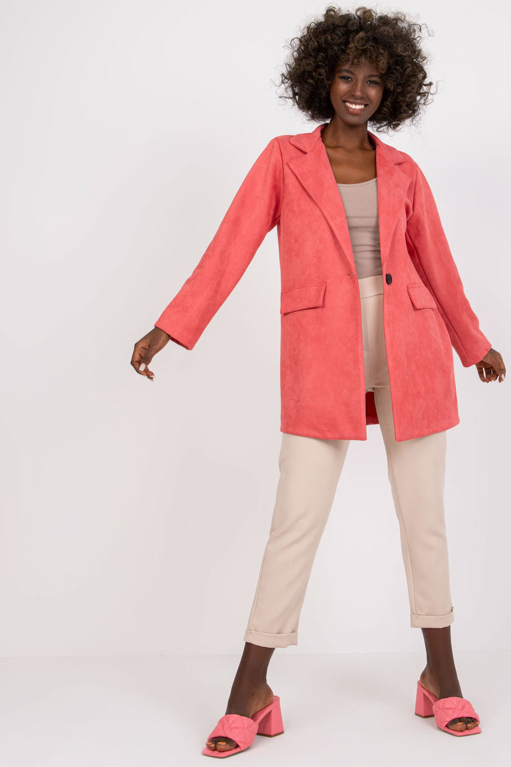 Veste femme Italy Moda — rosé