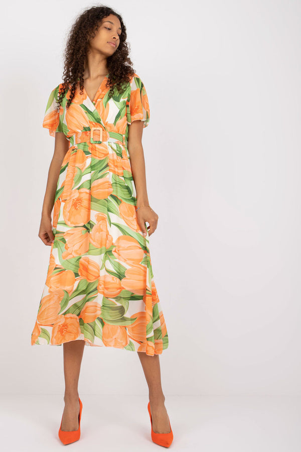 Robe femme Italy Moda De Jour De — orange