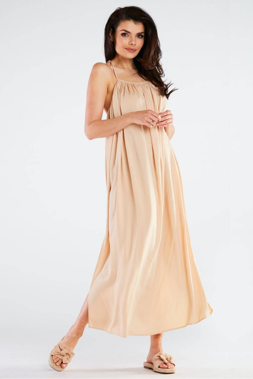 Robe femme awama De Jour De — beige