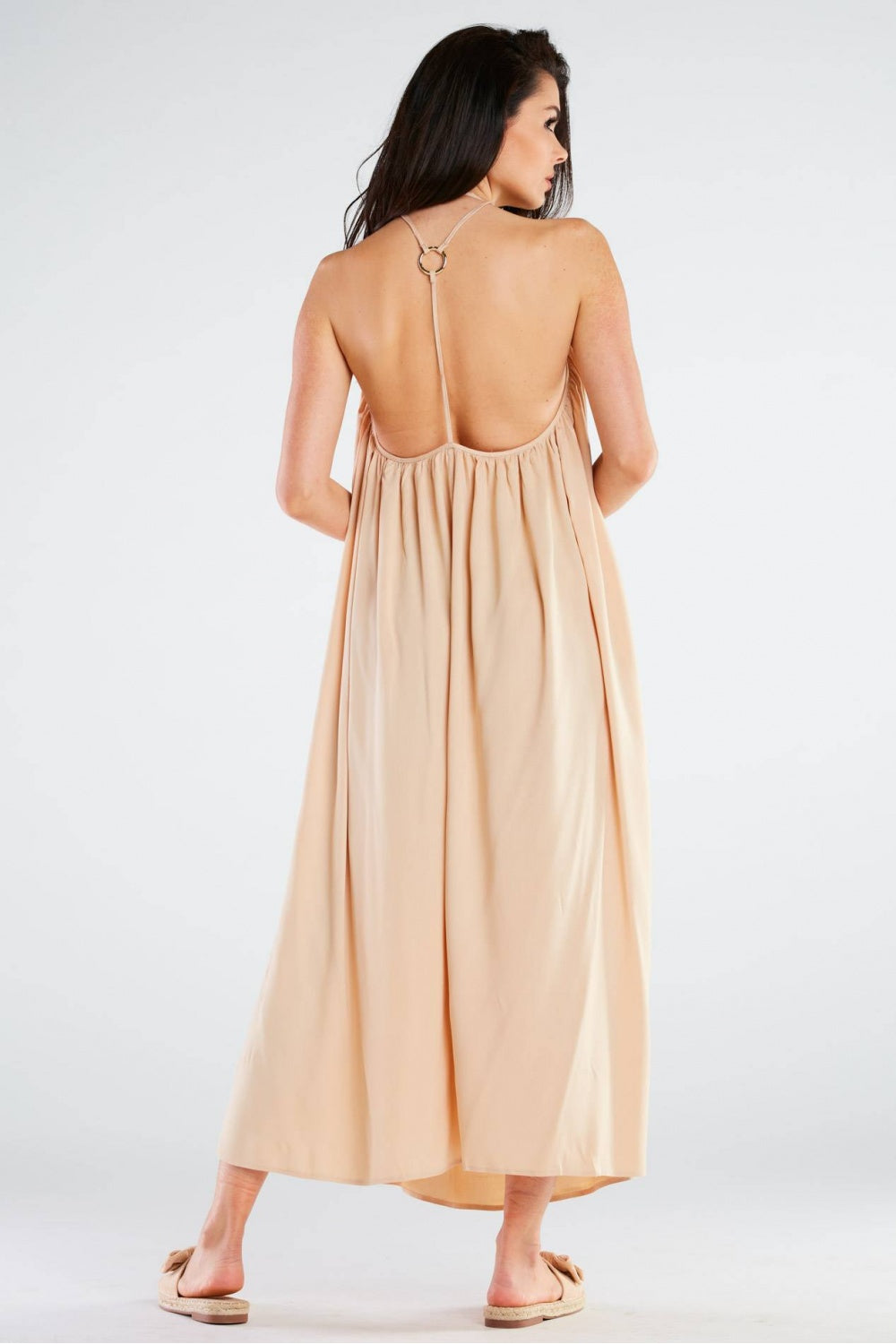 Robe femme awama De Jour De — beige