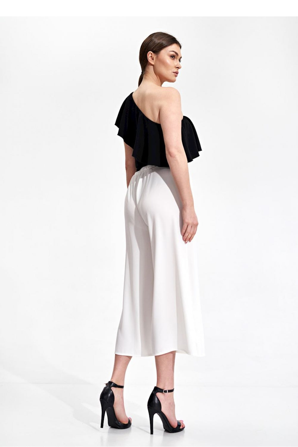 Chaussures à talons femme Figl Pantalon Pantalon — beige