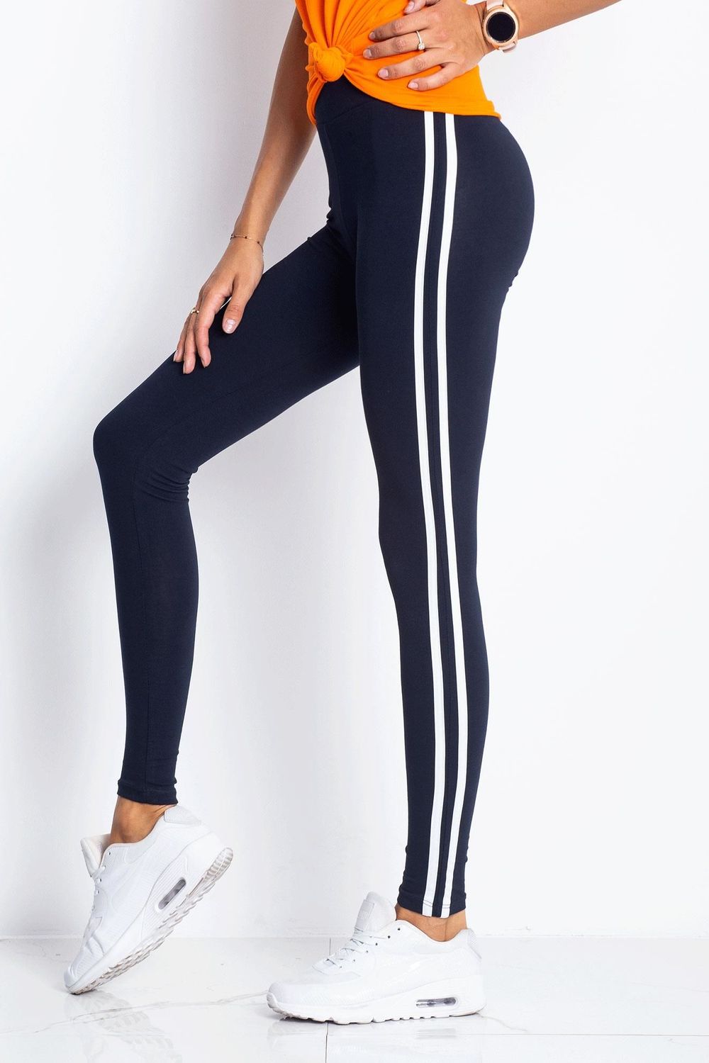 Chaussures à talons femme BFG Leggings Longues Leggings — bleu marine