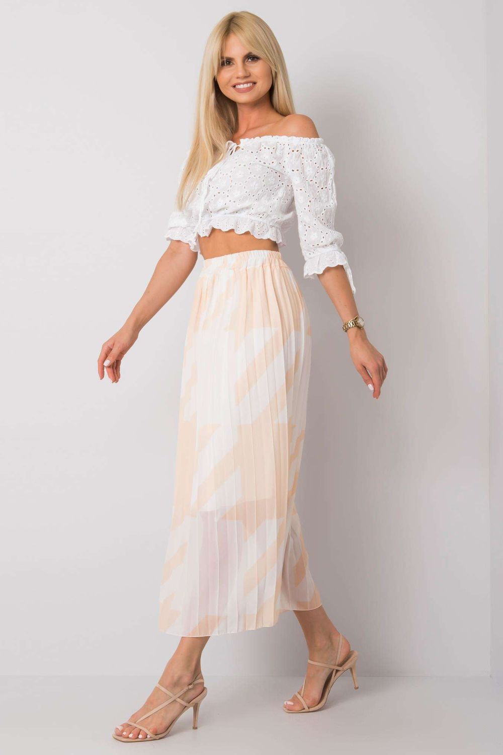 Jupe femme Italy Moda — beige