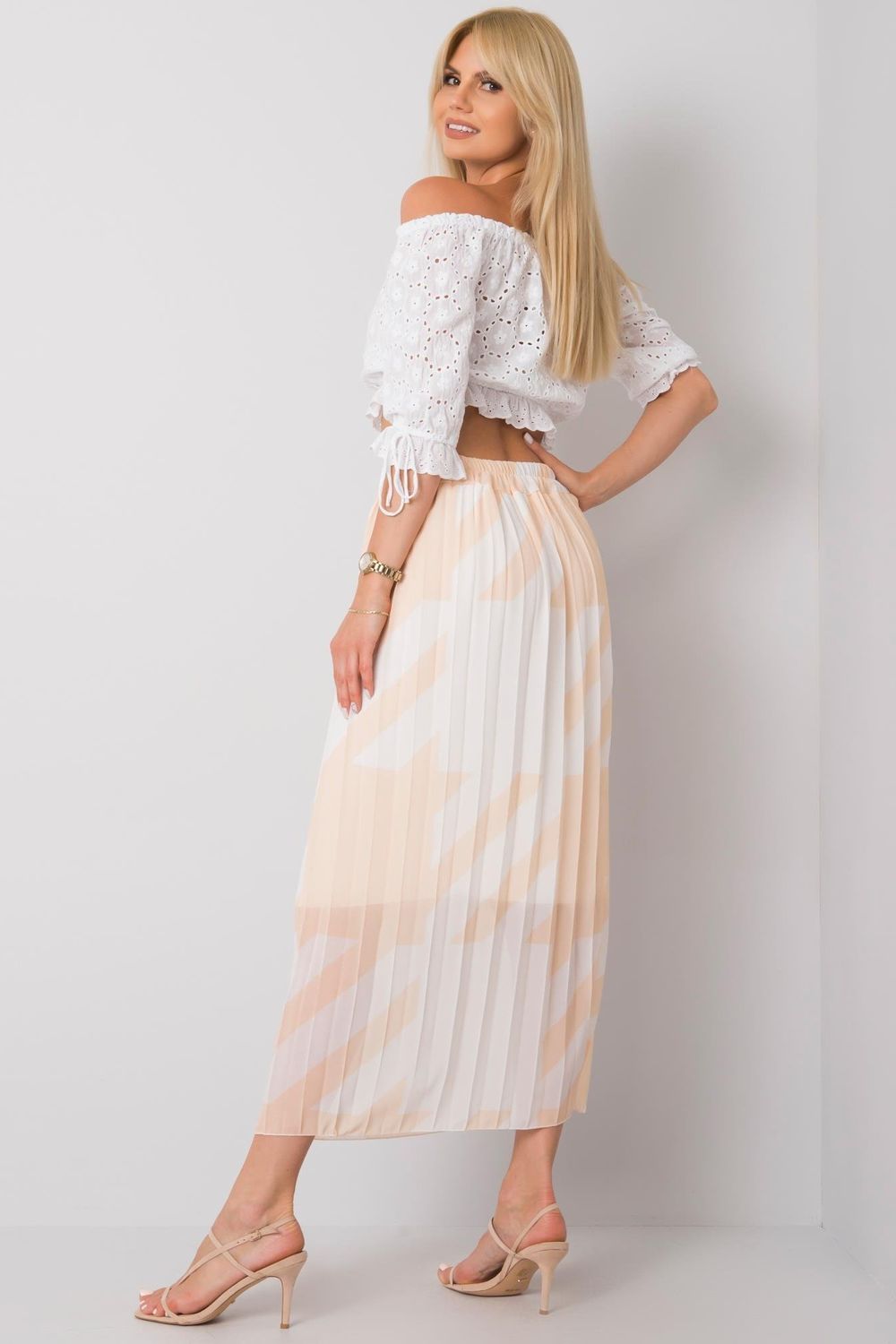 Jupe femme Italy Moda — beige