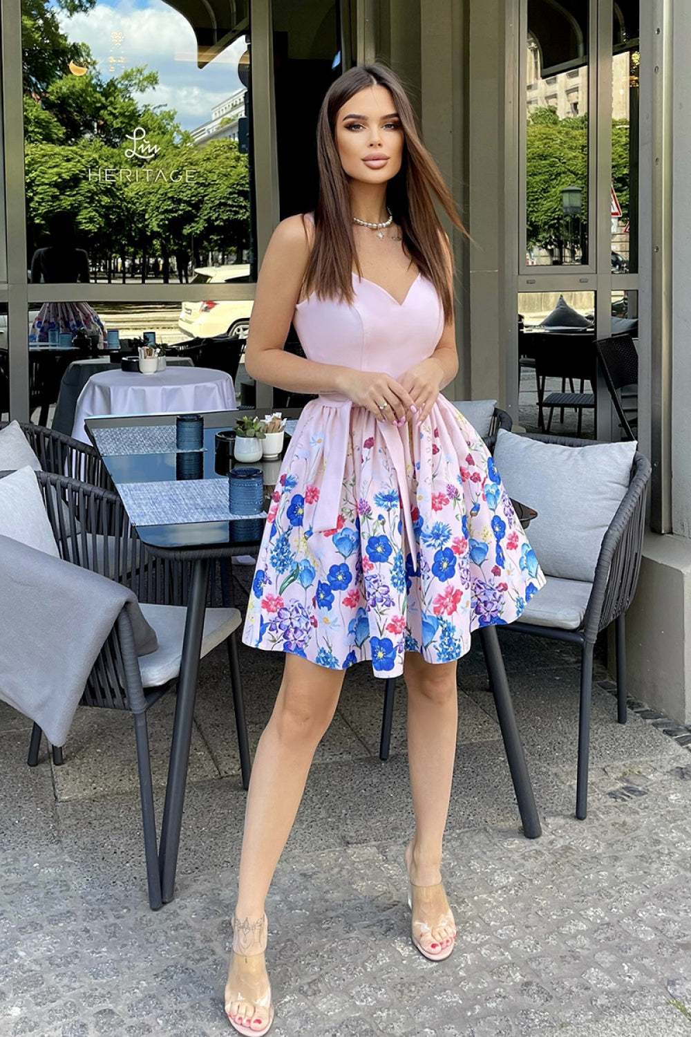 Robe femme Bicotone De Cocktail De — rosé