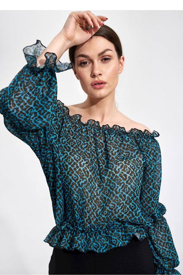 Blouse femme Figl Chemisier Chemisier — multicouleur