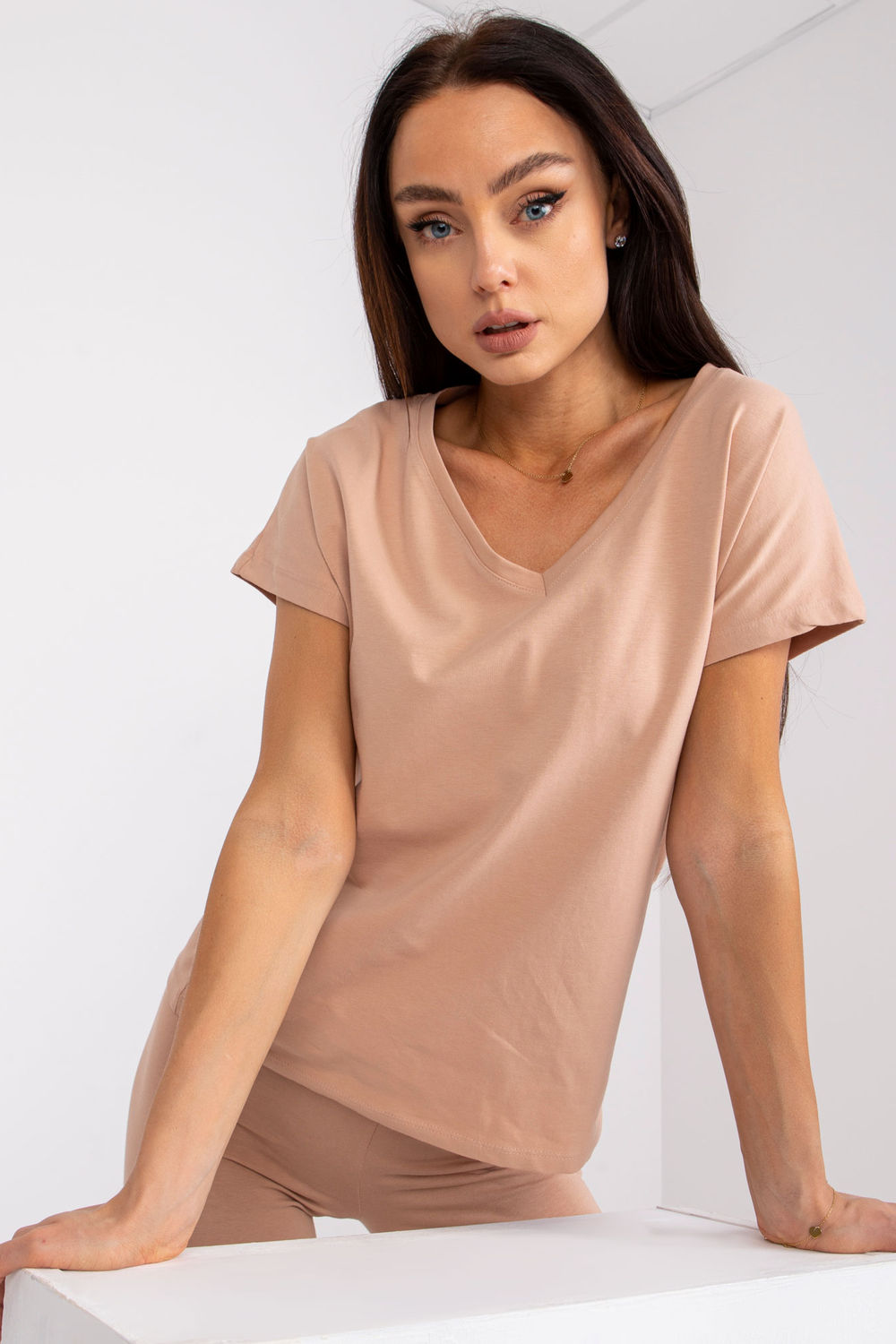 Blouse femme BFG T Shirt T — brun