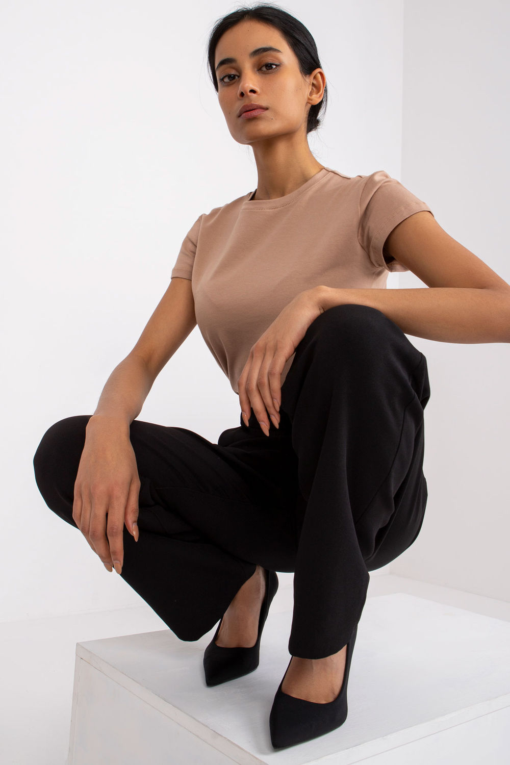 Blouse femme BFG T Shirt T — brun