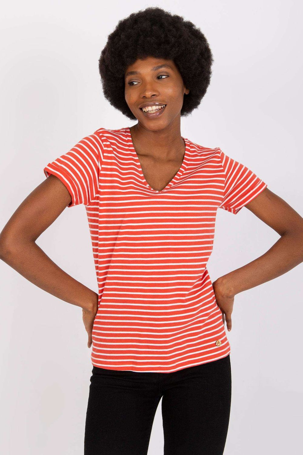 Blouse femme Stitch&Soul T Shirt T — orange