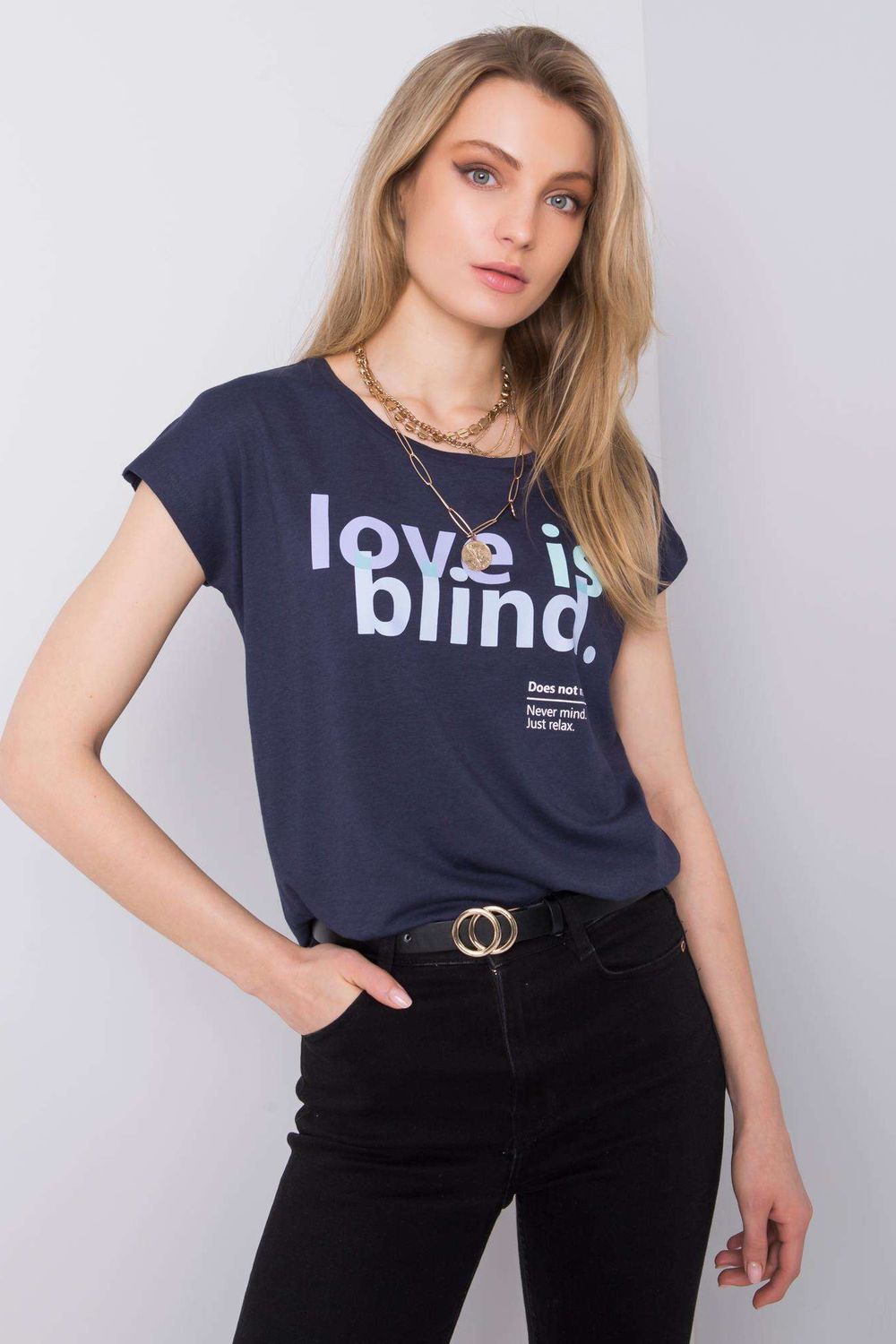 Blouse femme Stitch&Soul T Shirt T — bleu marine