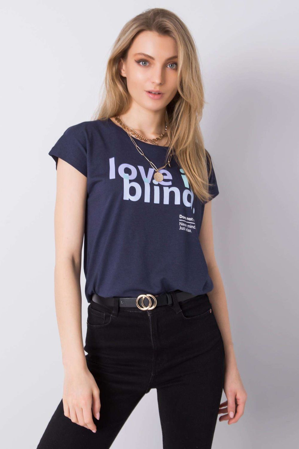 Blouse femme Stitch&Soul T Shirt T — bleu marine