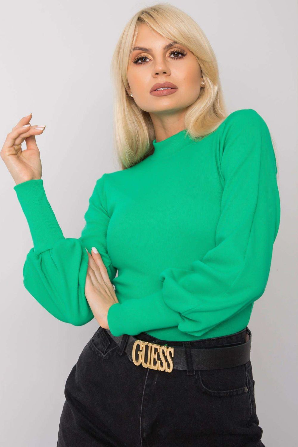 Blouse femme Rue Paris Chemisier Chemisier — vert