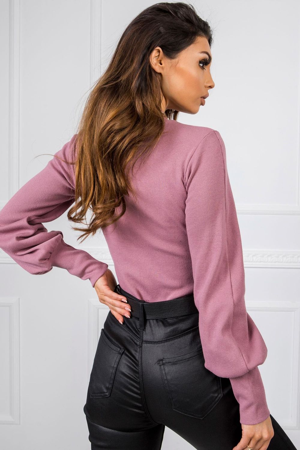 Blouse femme Rue Paris Chemisier Chemisier — rosé
