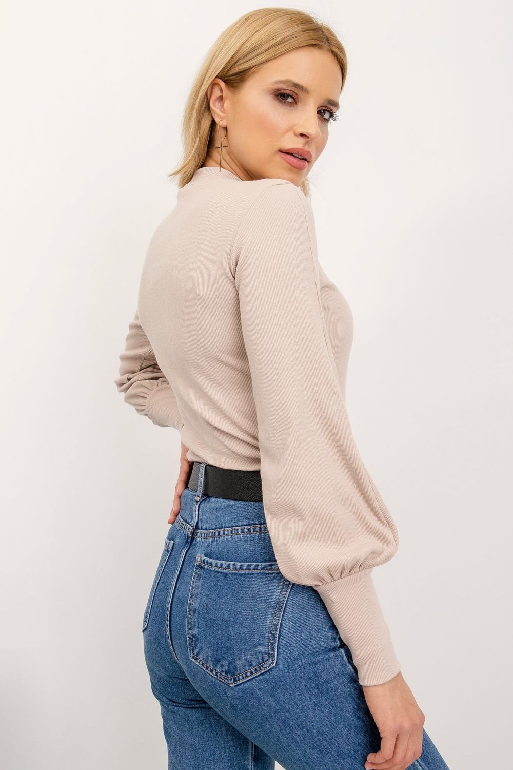 Blouse femme Rue Paris Chemisier Chemisier — beige