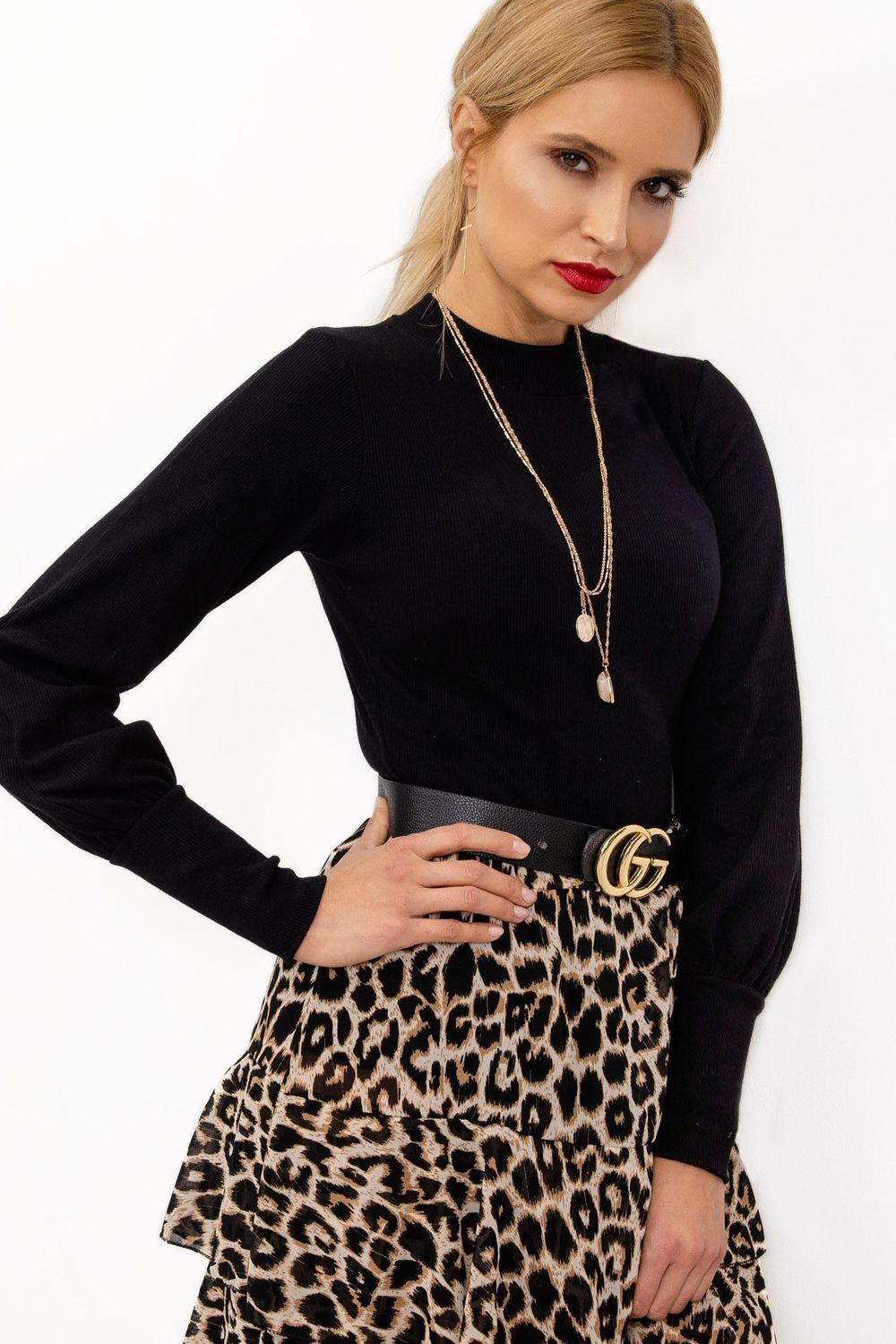 Blouse femme Rue Paris Chemisier Chemisier — noir