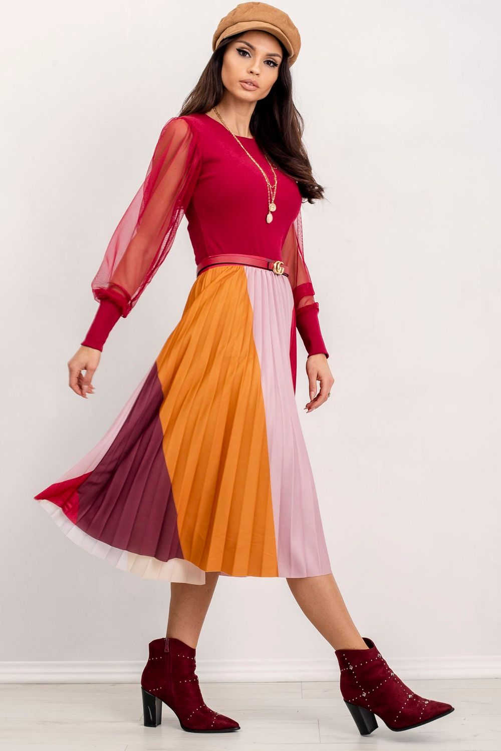 Blouse femme Rue Paris Chemisier Chemisier — rouge
