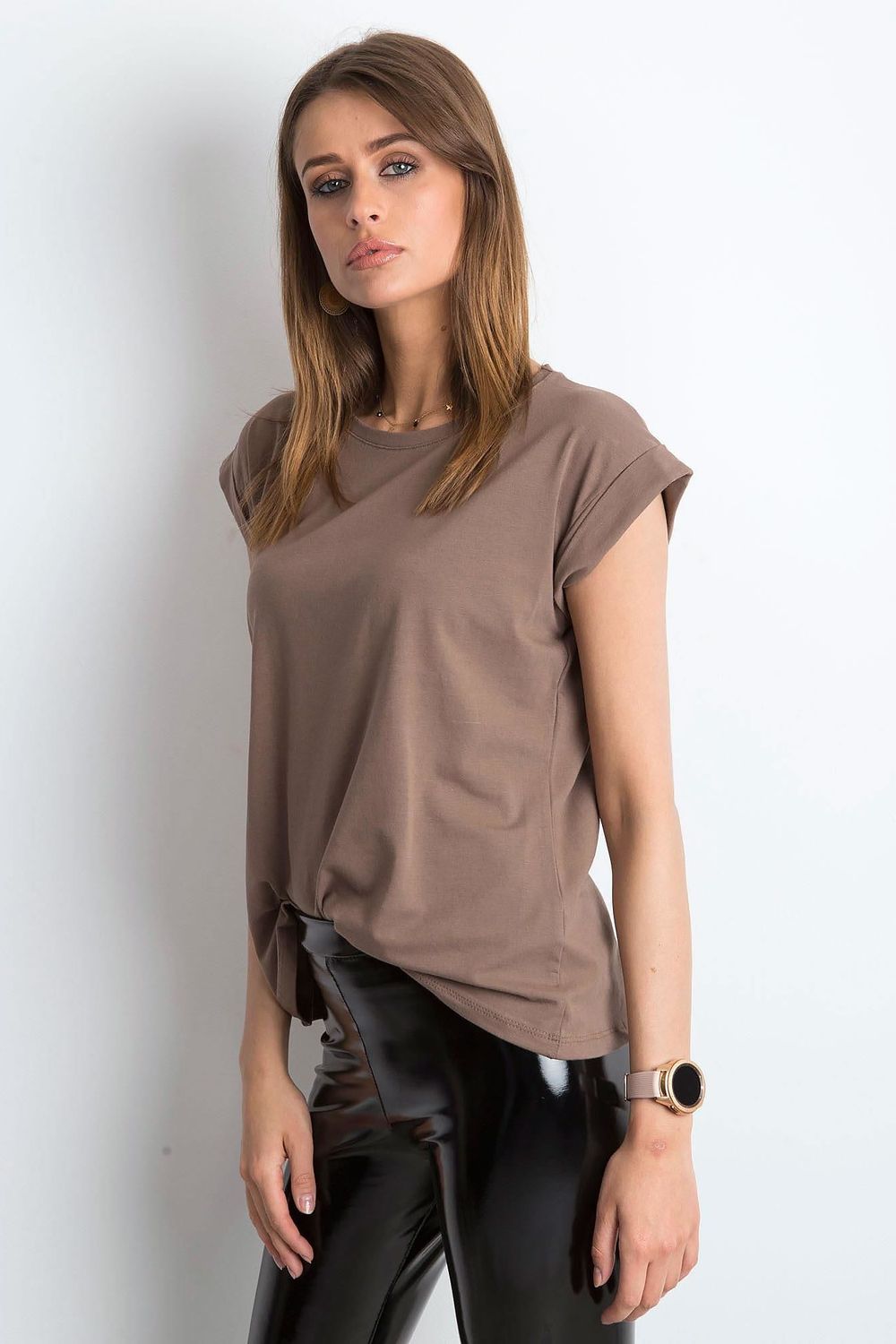Blouse femme BFG T Shirt T — brun