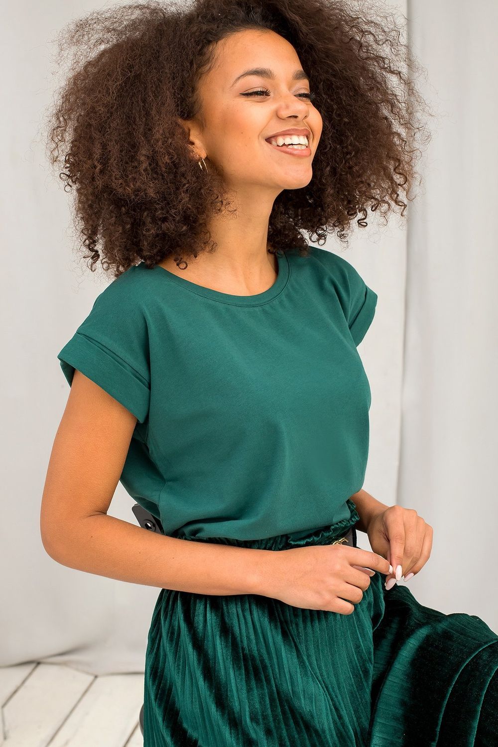 Blouse femme BFG T Shirt T — vert