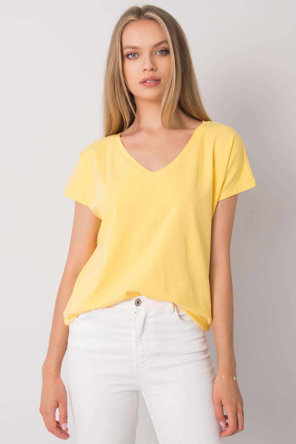 Blouse femme BFG T Shirt T — jaune