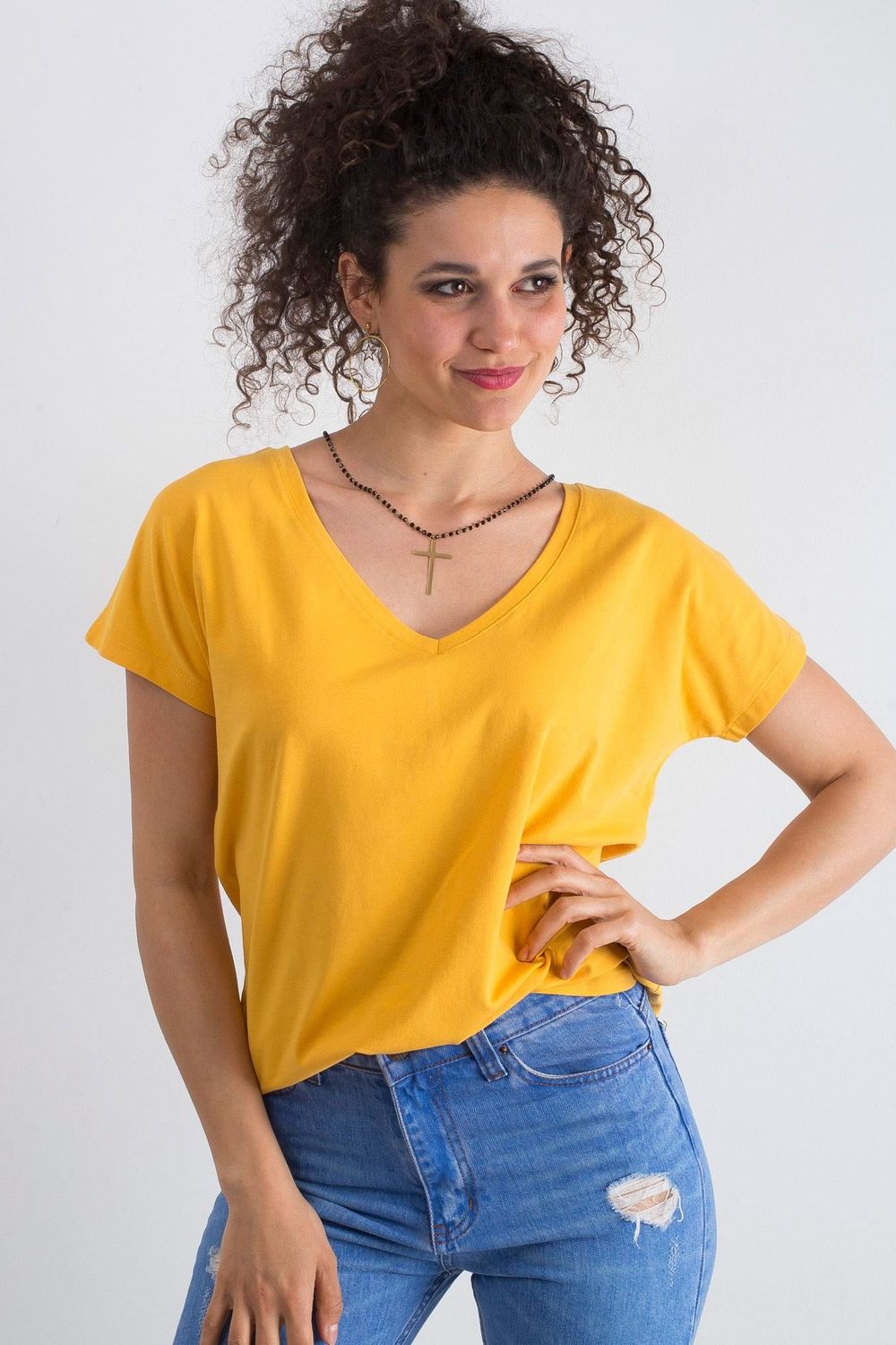 Blouse femme BFG T Shirt T — orange