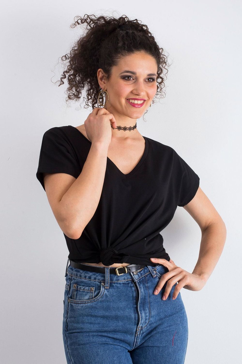 Blouse femme BFG T Shirt T — noir