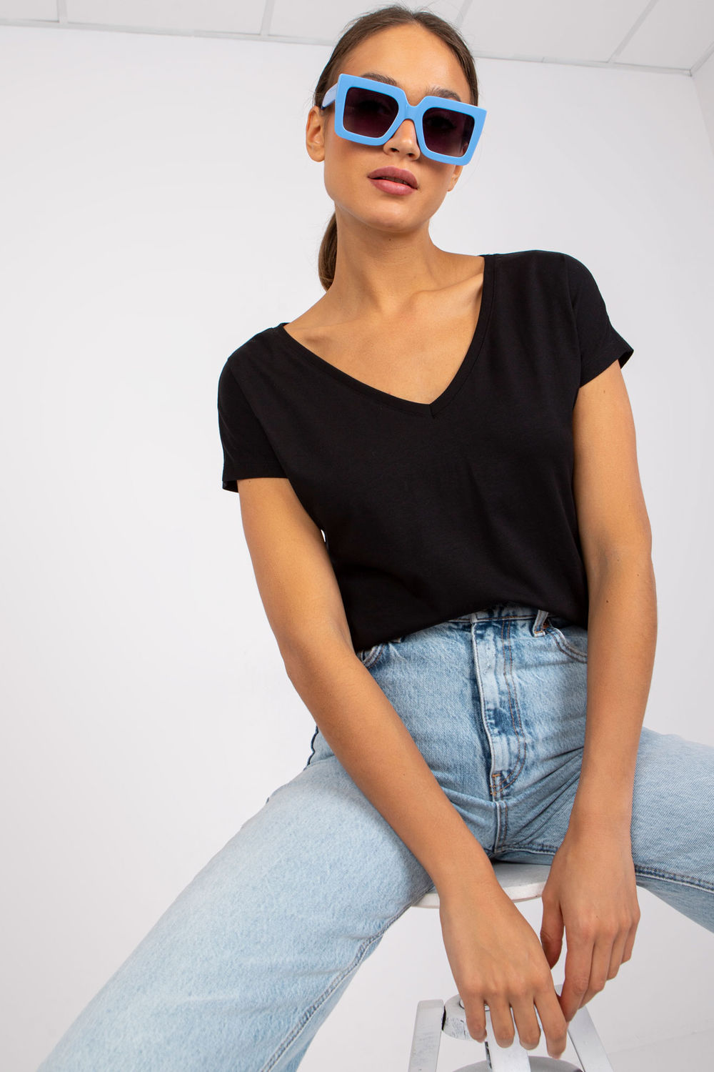 Blouse femme BFG T Shirt T — noir