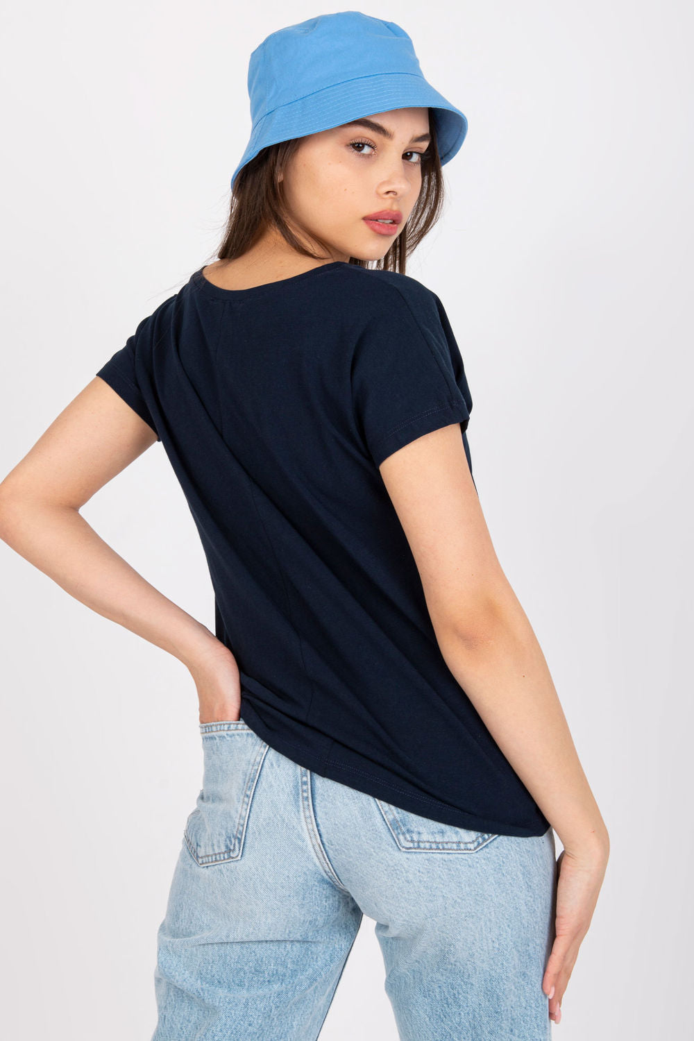 Blouse femme BFG T Shirt T — bleu marine