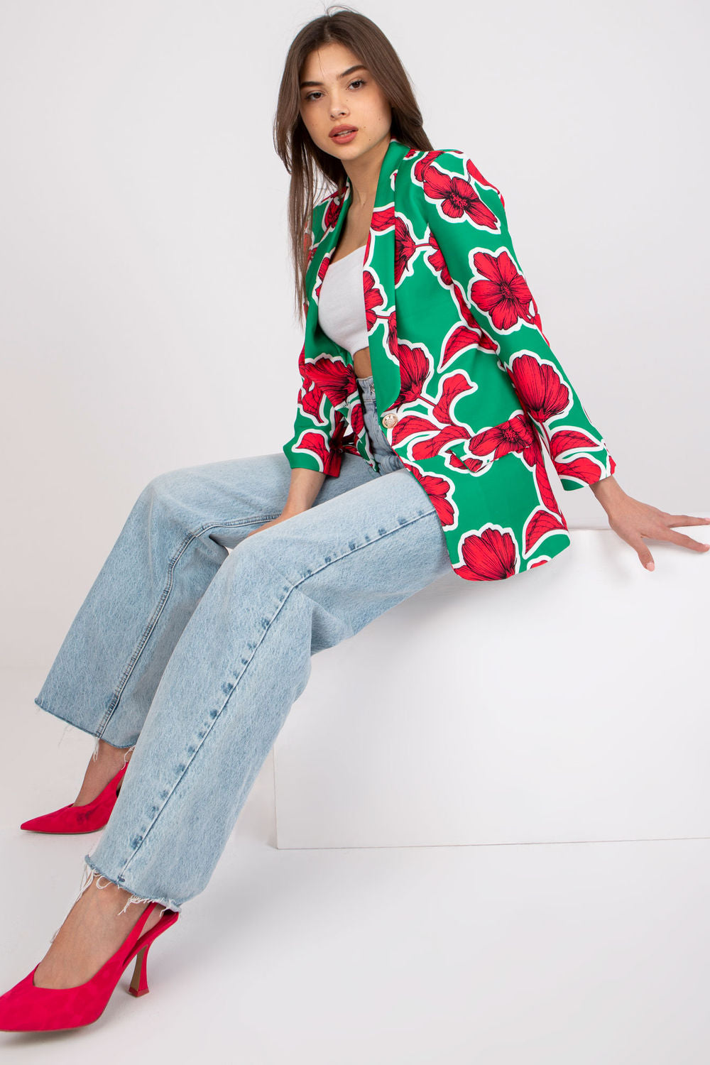 Veste femme Italy Moda — vert