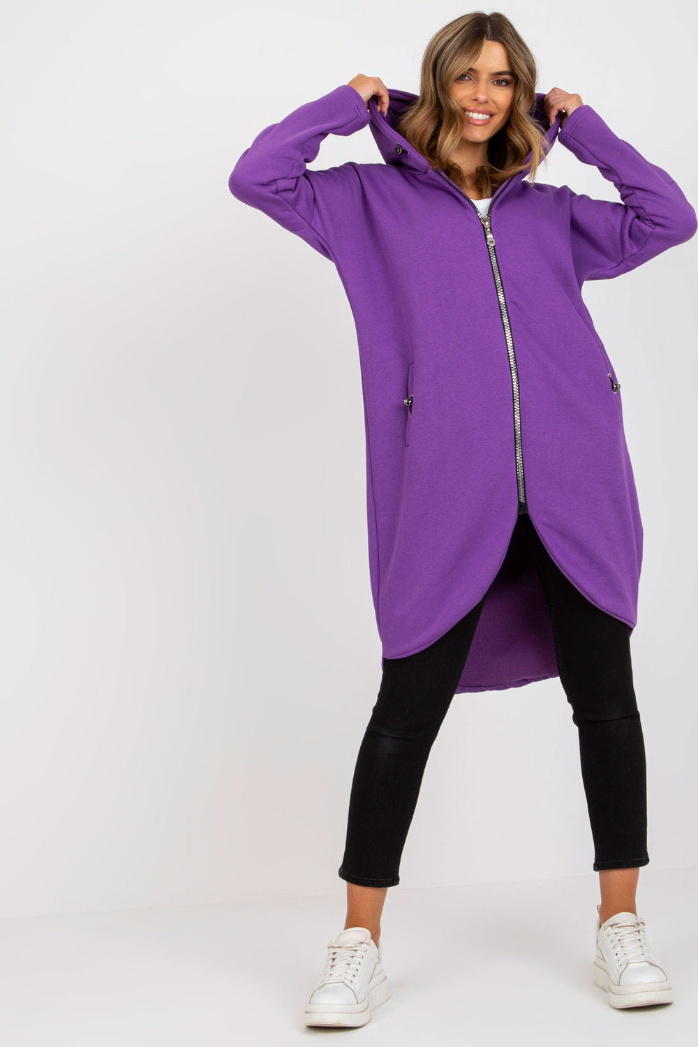 T-shirt femme Rue Paris Sweatshirt Sweatshirt — violet