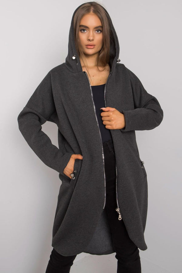 T-shirt femme Rue Paris Sweatshirt Sweatshirt — gris
