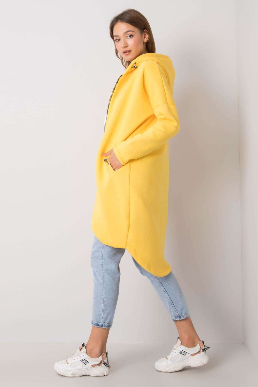 T-shirt femme Rue Paris Sweatshirt Sweatshirt — jaune