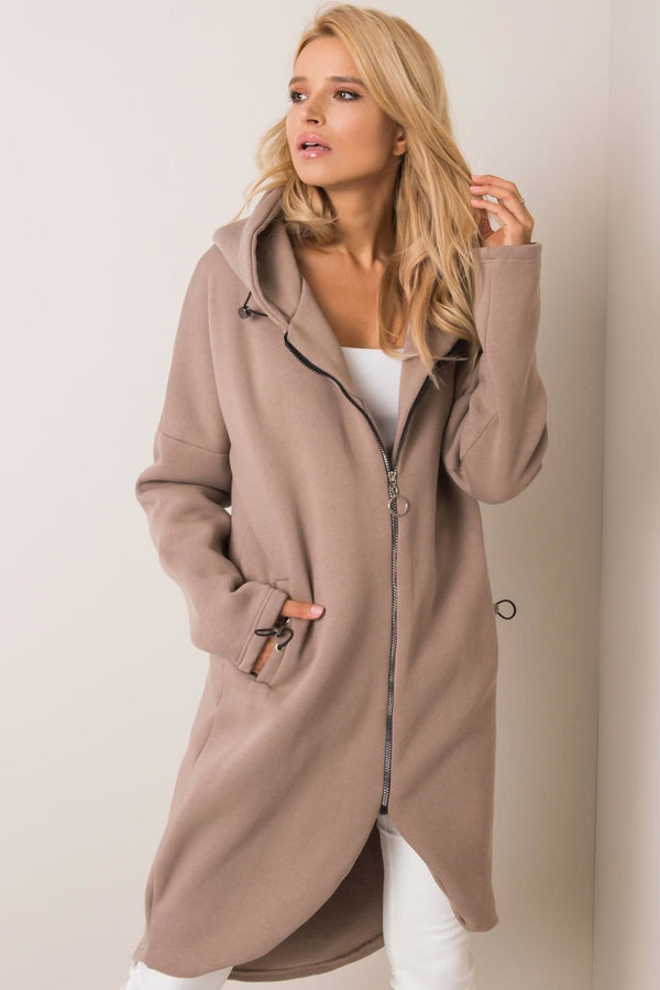 T-shirt femme Rue Paris Sweatshirt Sweatshirt — beige