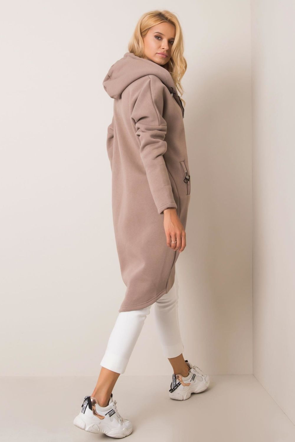 T-shirt femme Rue Paris Sweatshirt Sweatshirt — beige