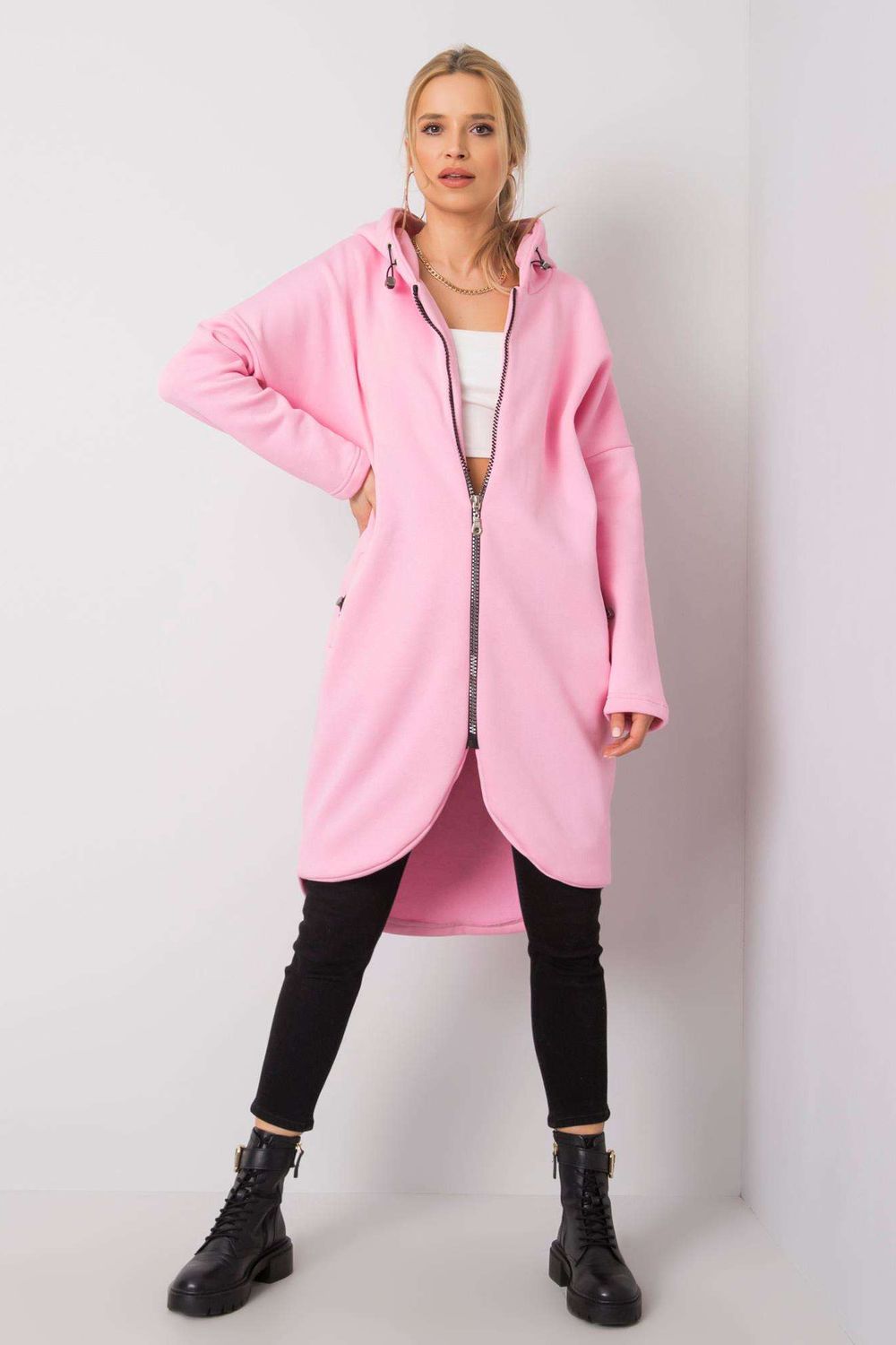 T-shirt femme Rue Paris Sweatshirt Sweatshirt — rosé
