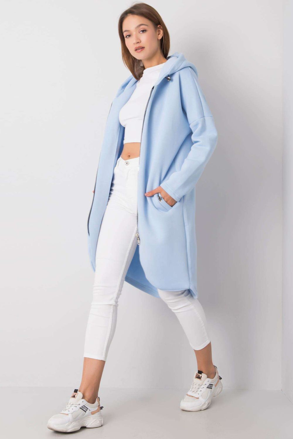 T-shirt femme Rue Paris Sweatshirt Sweatshirt — bleu