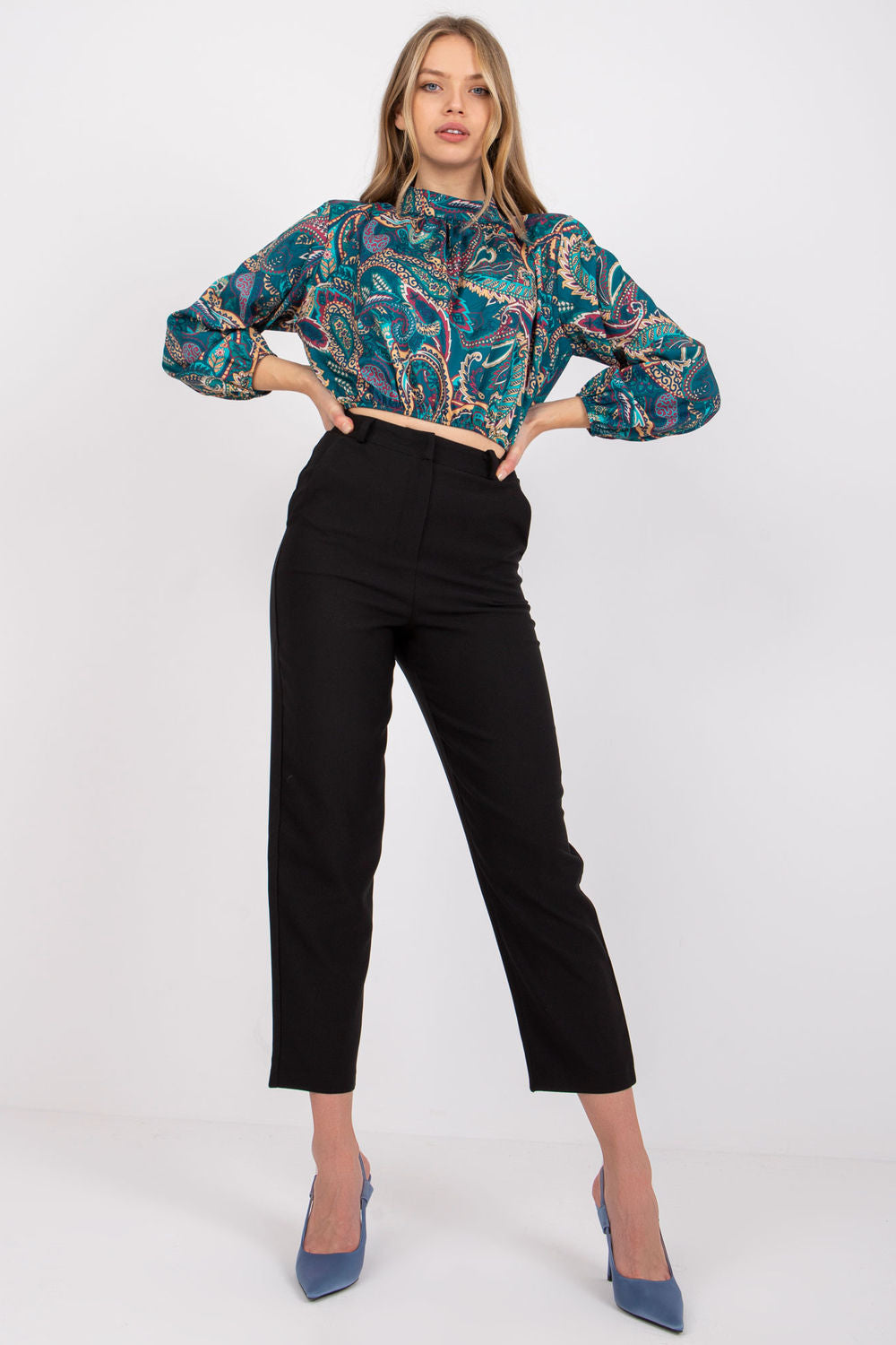 Blouse femme Italy Moda Chemisier Chemisier — vert