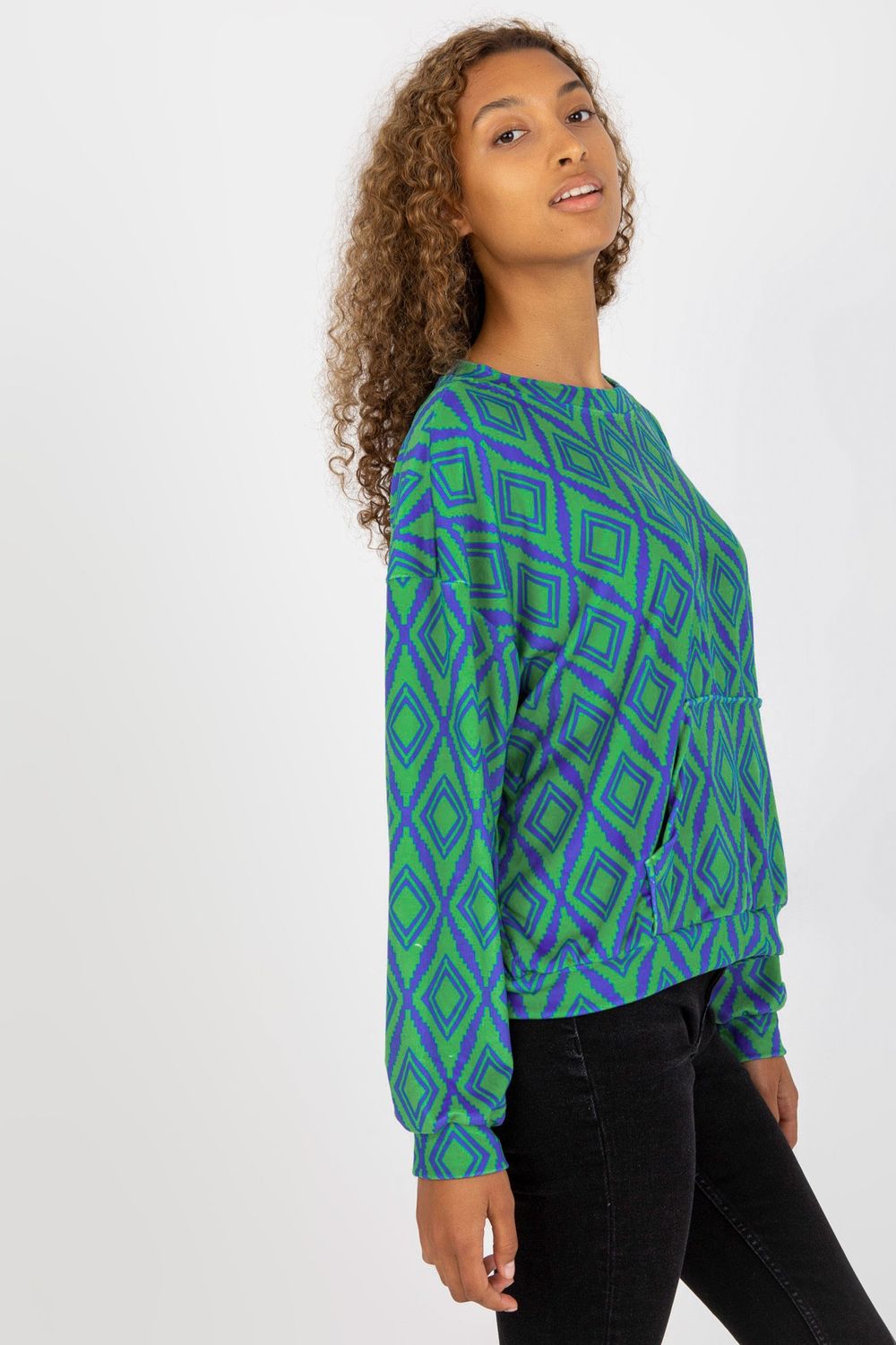 T-shirt femme Rue Paris Sweatshirt Sweatshirt — vert