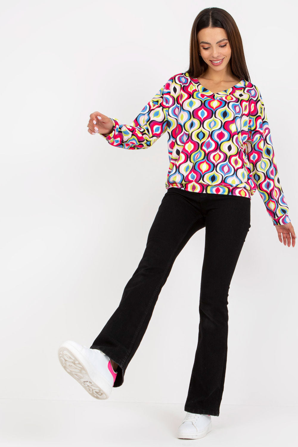 T-shirt femme Rue Paris Sweatshirt Sweatshirt — rosé
