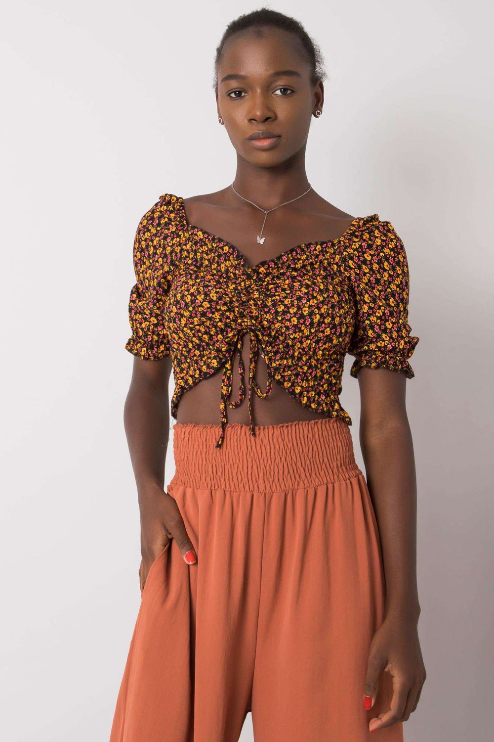 Blouse femme Rue Paris Chemisier Chemisier — noir