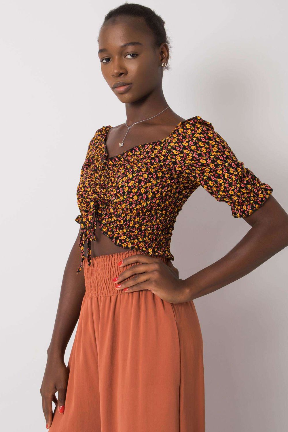 Blouse femme Rue Paris Chemisier Chemisier — noir