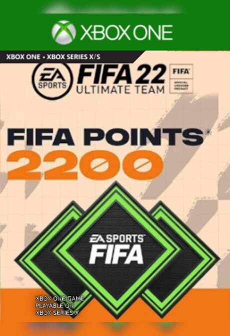 Fifa 22 Ultimate Team 2200 FUT Points - Xbox Live Key - GLOBAL