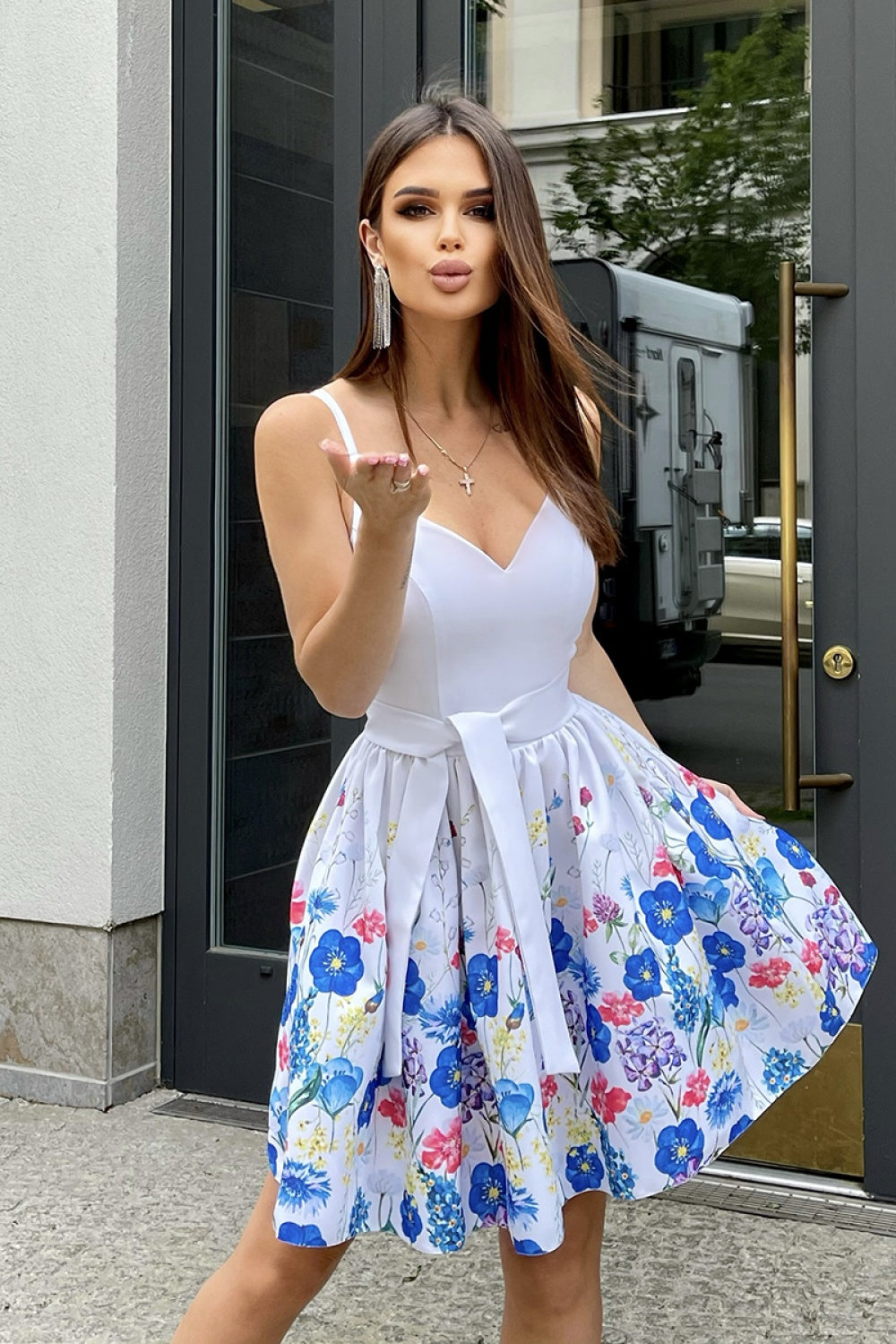Robe femme Bicotone De Cocktail De — beige