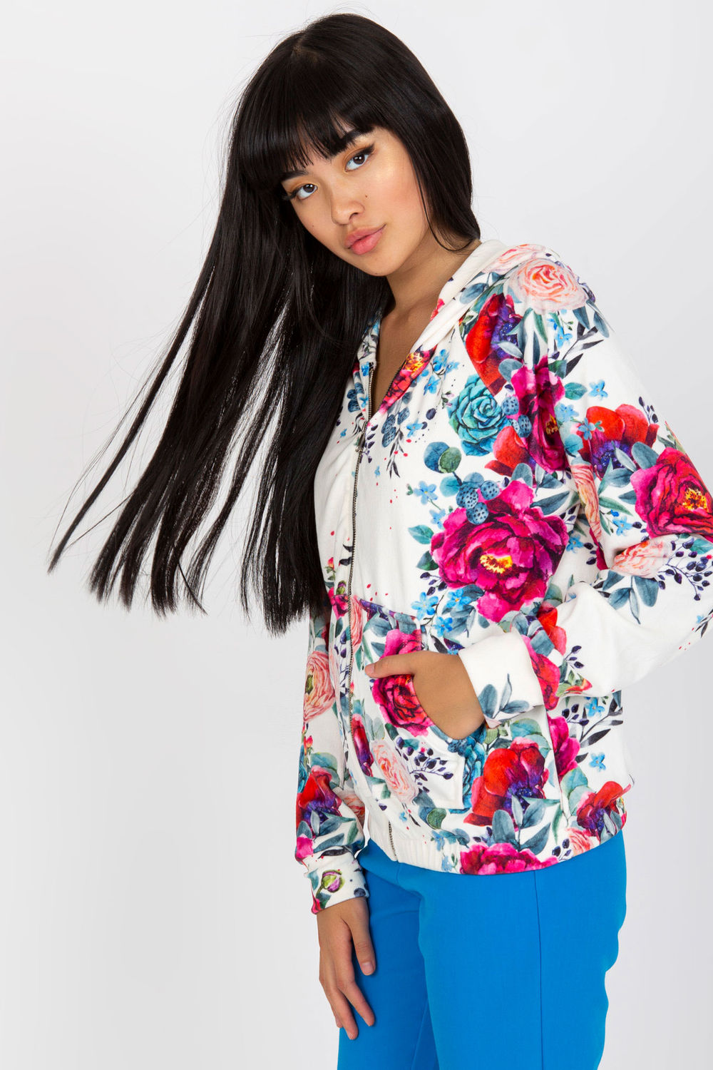 T-shirt femme Rue Paris Sweatshirt Sweatshirt — rouge