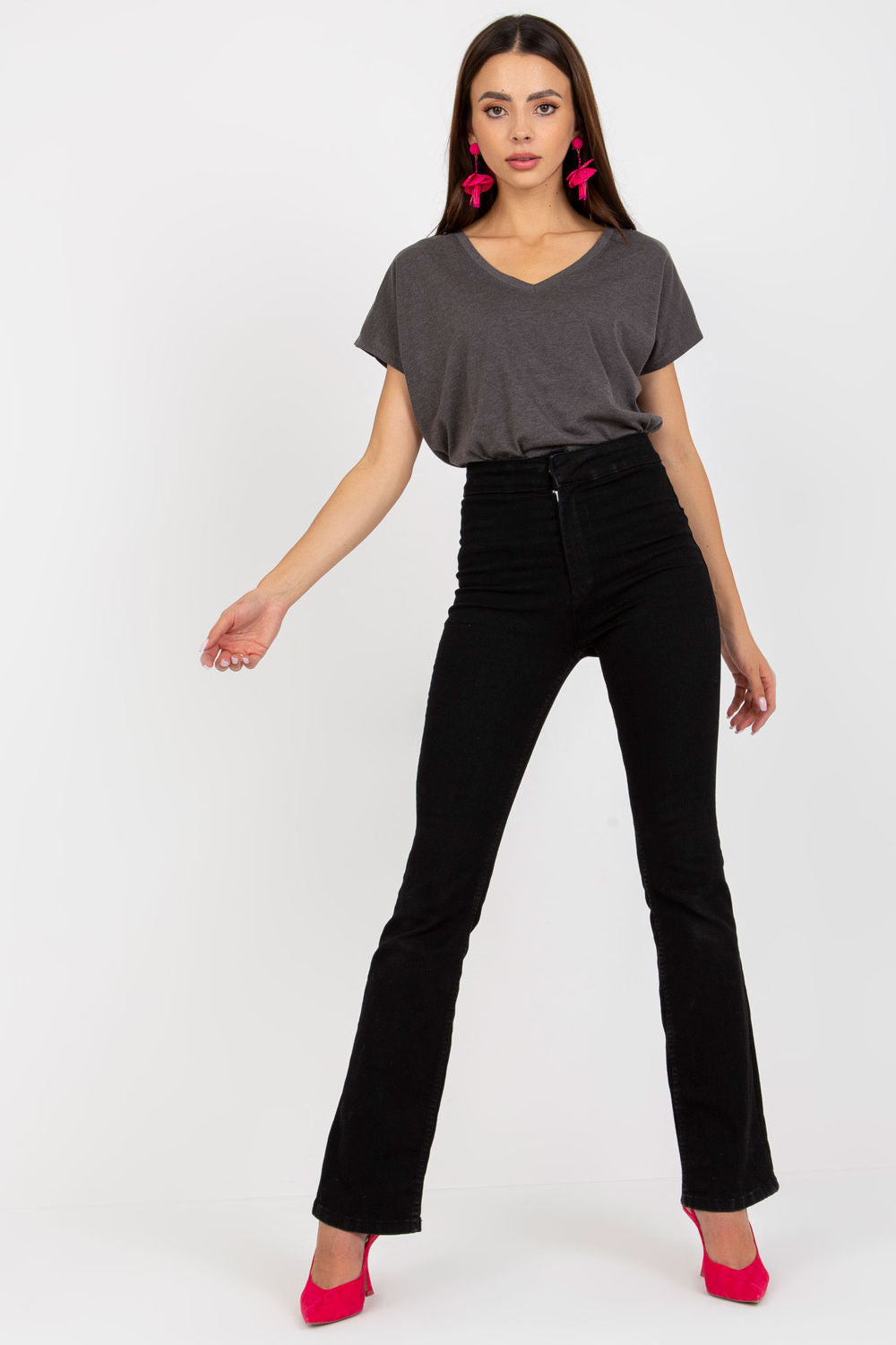 Blouse femme BFG T Shirt T — gris