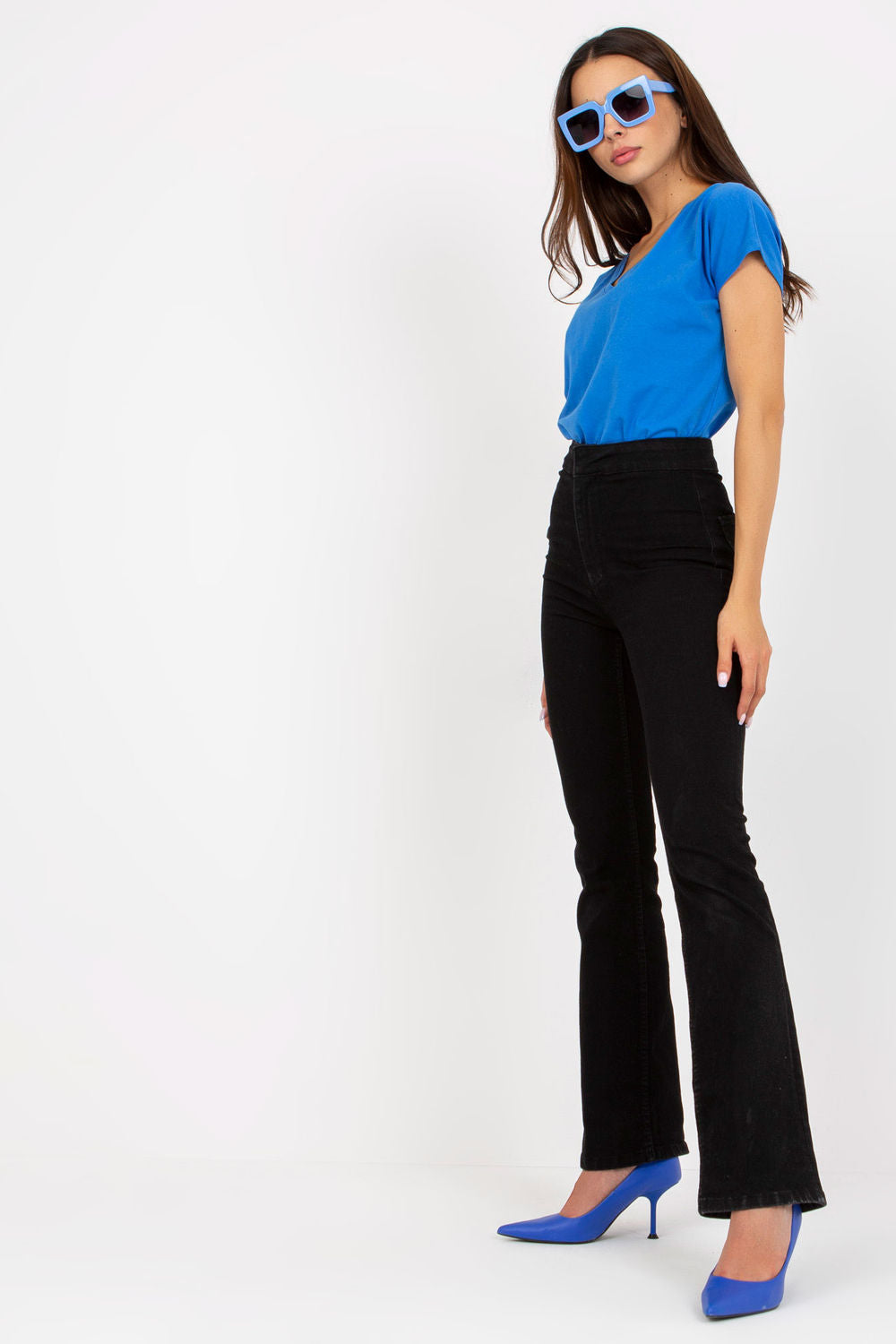 Blouse femme BFG T Shirt T — bleu